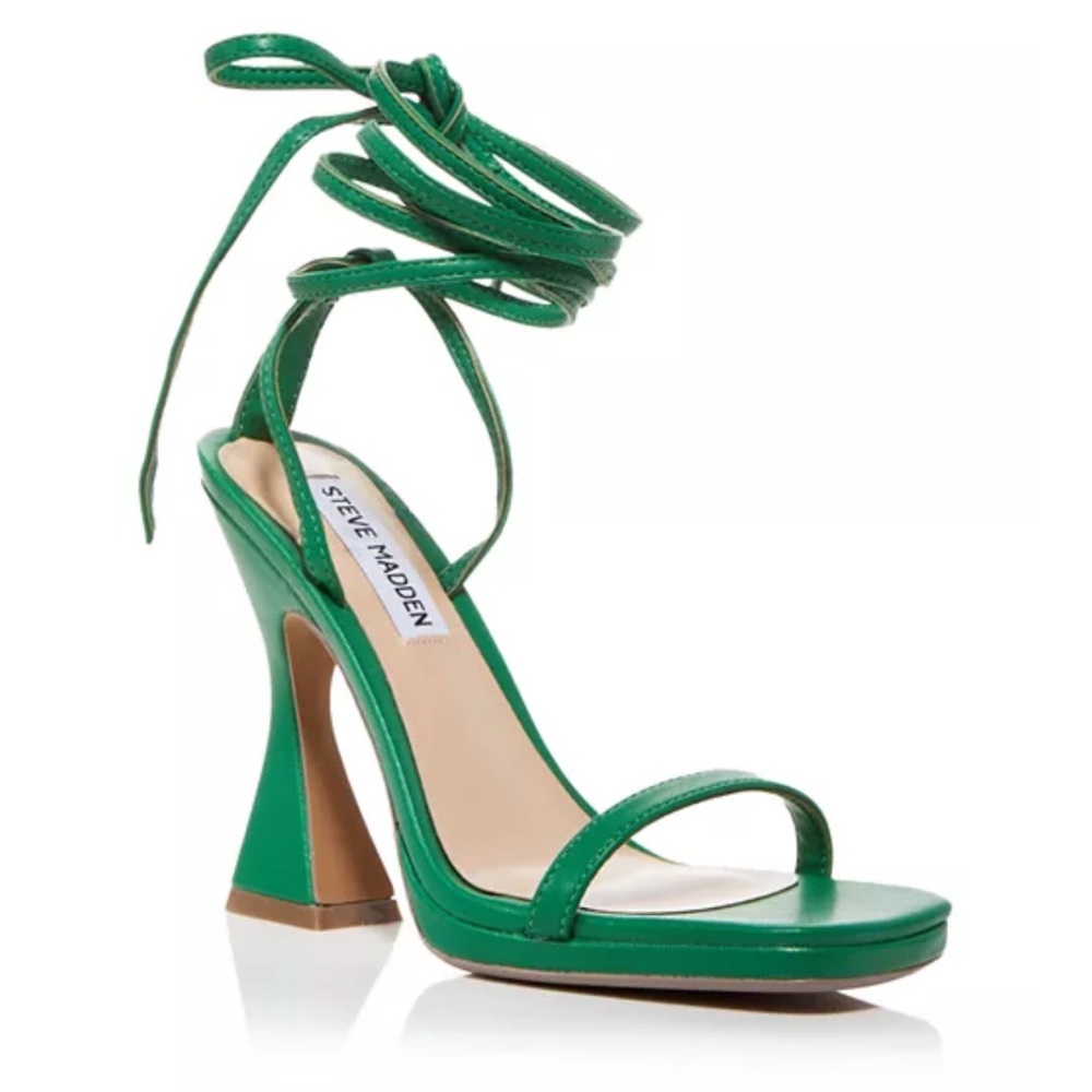 Steve Madden Lafayette Green Heels